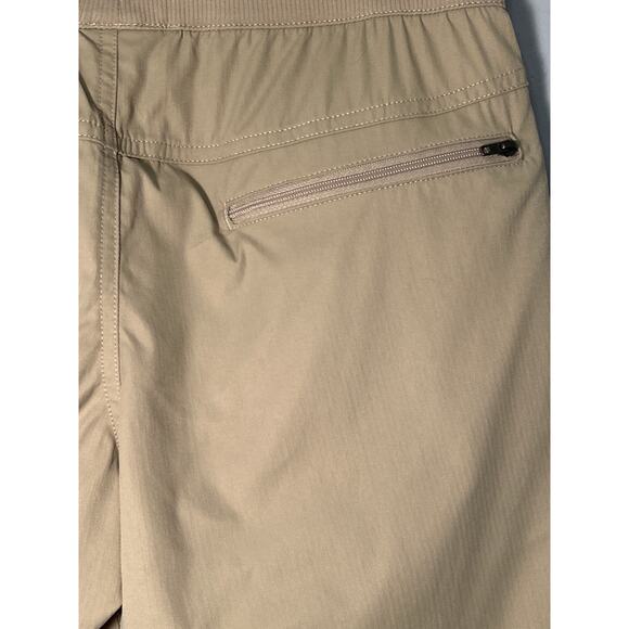 The North Face Women’s Nylon Shorts Tan Size XS 7” Inseam Elastic Waist NWT - Picture 6 of 12